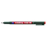 OHP-Marker edding 142 M permanent, 1 mm, rot                    