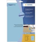 HERMA Etiketten blau 210x297 SuperPrint 20 St.