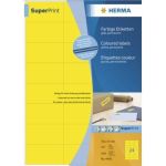 HERMA Etiketten gelb 70x37 SuperPrint 2400 St.