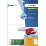 HERMA Etiketten wei ablsbar 96x63,5 SuperPrint 200 St.