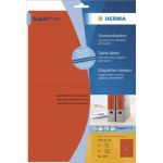 HERMA Ordner-Etiketten rot 192x61 SuperPrint 80 St.