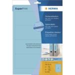 HERMA Ordner-Etiketten blau 192x61 SuperPrint 80 St.