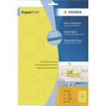 HERMA Etiketten neon-gelb  60 SuperPrint 240 St.