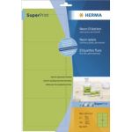 HERMA Etiketten neon-grn 99,1x67,7 SuperPrint 160 St.