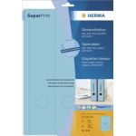 HERMA Ordner-Etiketten blau 61x297 SuperPrint 60 St.