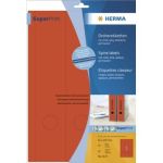 HERMA Ordner-Etiketten rot 61x297 SuperPrint 60 St.