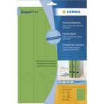 HERMA Ordner-Etiketten grn 38x297 SuperPrint 100 St.