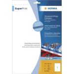 HERMA Etiketten Folie wei 210x297 SuperPrint