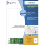 HERMA Etiketten wei 63,5x38,1 SuperPrint 2100 St.