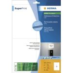 HERMA Etiketten wei 105x148 ablsbar SuperPrint 100 St.