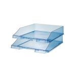 Briefablage C4 Standard transparent blau