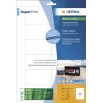 HERMA Video-Etiketten (Front) wei 78,7x46,6 SuperPrint