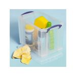 Aufbewahrungsbox transparent PP 19 Liter 395x255x290mm