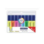 Textmarker Textsurfer classic, nachfllbar, Etui mit 8 Farben