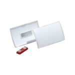 Namenschild Click Fold 40x70mm mit Magnet 10er Pack