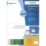 HERMA Etiketten A5 wei 148,5x205 SuperPrint 400 St.