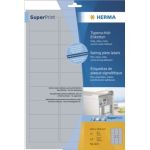 HERMA Etiketten Folie Typensch.silb.63,5x29,6 SuperPrint LaserCo