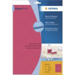 HERMA Etiketten neon-rot  60 SuperPrint 240 St.