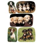 HERMA Schmucketiketten DECOR Hundewelpenfotos 3 Bl.