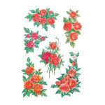 HERMA Schmucketiketten DECOR Rosenbouquets 3 Bl.