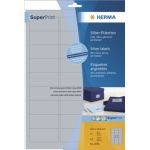 HERMA Etiketten Folie silber 63,5x29,6 SuperPrint LaserCopy