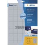 HERMA Etiketten Folie silber 30,5x16,9 SuperPrint LaserCopy