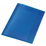 Sammelmappe Crystal  A4  blau