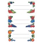 HERMA Kchenetiketten 76x35mm Beerenarrangements 4 Bl.