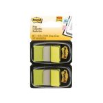 POST-IT Index 680-YW2 25,4x43,2mm Spender  50 Stck gelb PA=2St