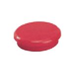 Magnet rund 32mm Hhe 7mm rot PA=10St