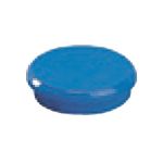 Magnet rund 24mm Hhe 7mm blau 10 St./Pack.