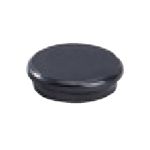 Magnet rund 24mm Hhe 7mm schwarz 10 St./Pack.