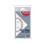 MAPED Geodreieck Flex 16cm glasklar  M028600