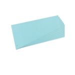 Trennstreifen Trapez 12,0x23,0cm blau 100er Pack