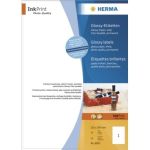 HERMA Inkjet-Etiketten Glossy wei 210x297 InkPrint 10 St.