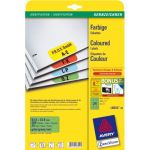 Farbige-Etiketten , grn, 63,5x33,9mm, 480 Etiketten