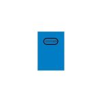 HERMA Heftschoner PP A5 transparent/blau 