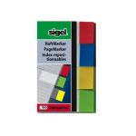 Haftmarker transparent 80x50mm transparent Grundfarben 4x40Blatt