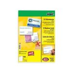 PC-Visitenkarten 3C Edelkarton weiss 200g abger.Ecken 100er Pack