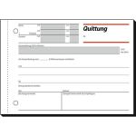 Quittung A6 2x50Blatt mit MwSt-Nachweis