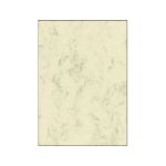 Designpapier A4 90g 100Blatt Marmor beige