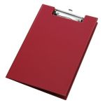 Clipboard A4 PVC rot