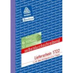 Lieferschein, 1. und 2. Blatt bedruckt, SD, DIN A6, 2x40 Blatt