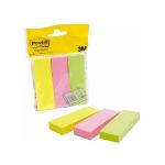 Page Marker Post-it 25x76mm sortiert 100Blatt 3er Pack