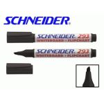 Whiteboardmarker Keilspitze schwarz