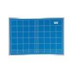 Schneidematte blau 45x60cm mit Hilfslinien