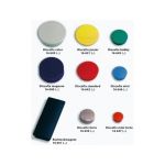 Magnete Discofix rund dm 20mm blau