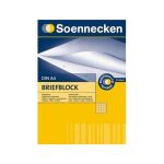 Briefblock A4 kariert 50Blatt 4fach gelocht