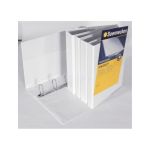 Prsentationsringbuch A4 2Ring 5cm Rcken weiss