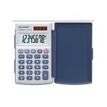 SHARP Taschenrechner EL243S TAX EURO 8stellig Solar